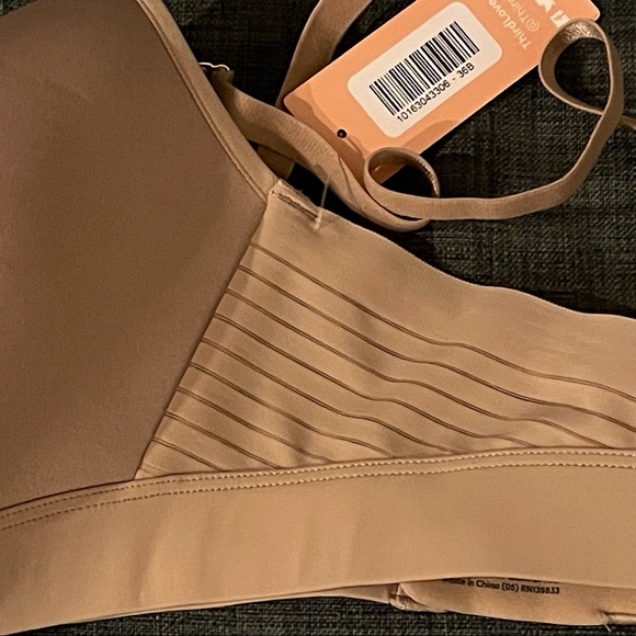 NWT ThirdLove Seamless Striped Bra 36B Taupe - Picture 5 of 9
